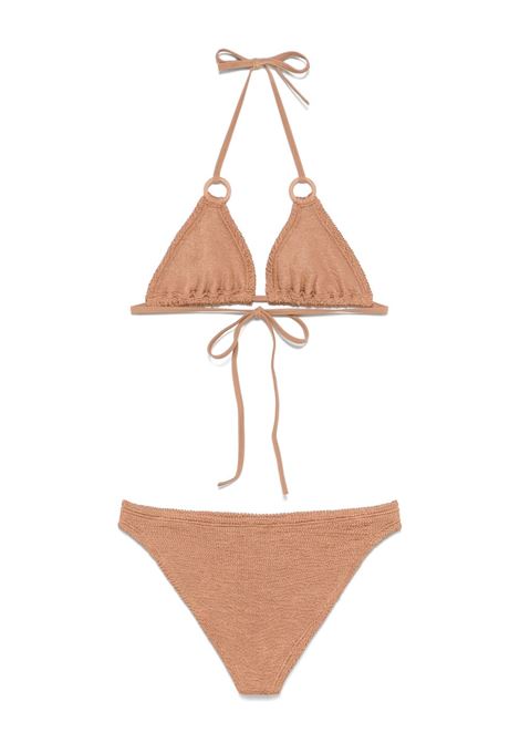 Brown Eva bikini Hunza g - women HUNZA G | BEVACRMTLLCCC